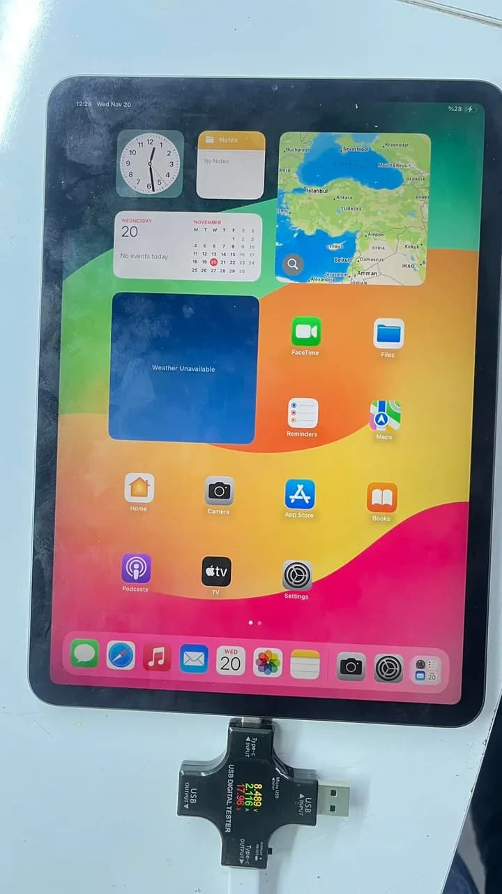 iPad Pro 11" (2020) A2228 — bench photo 4